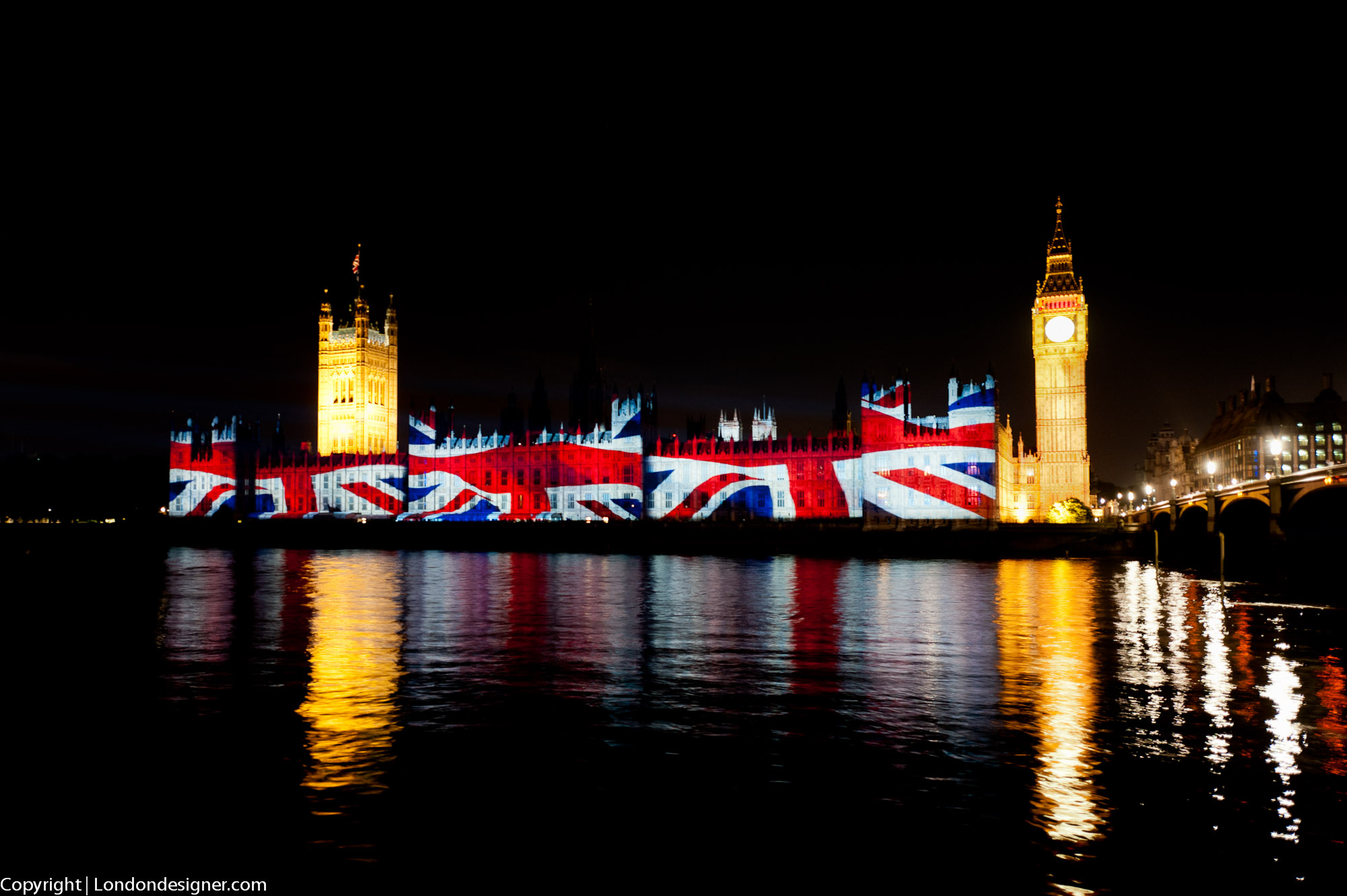 Read more about the article Houses of Parliament Olympic projection