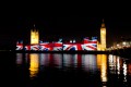 Houses of Parliament Olympic projection