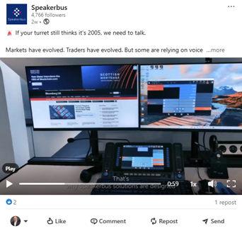LinkedIn Post example